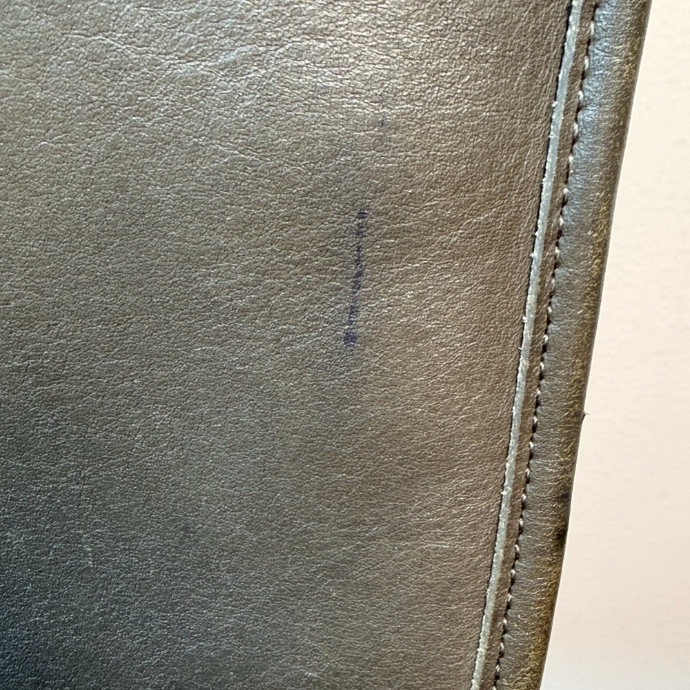 Coach Vintage Legacy Small Zip F9N 9997 Gray Silver Hardware original Hangtag - Picture 4 of 16